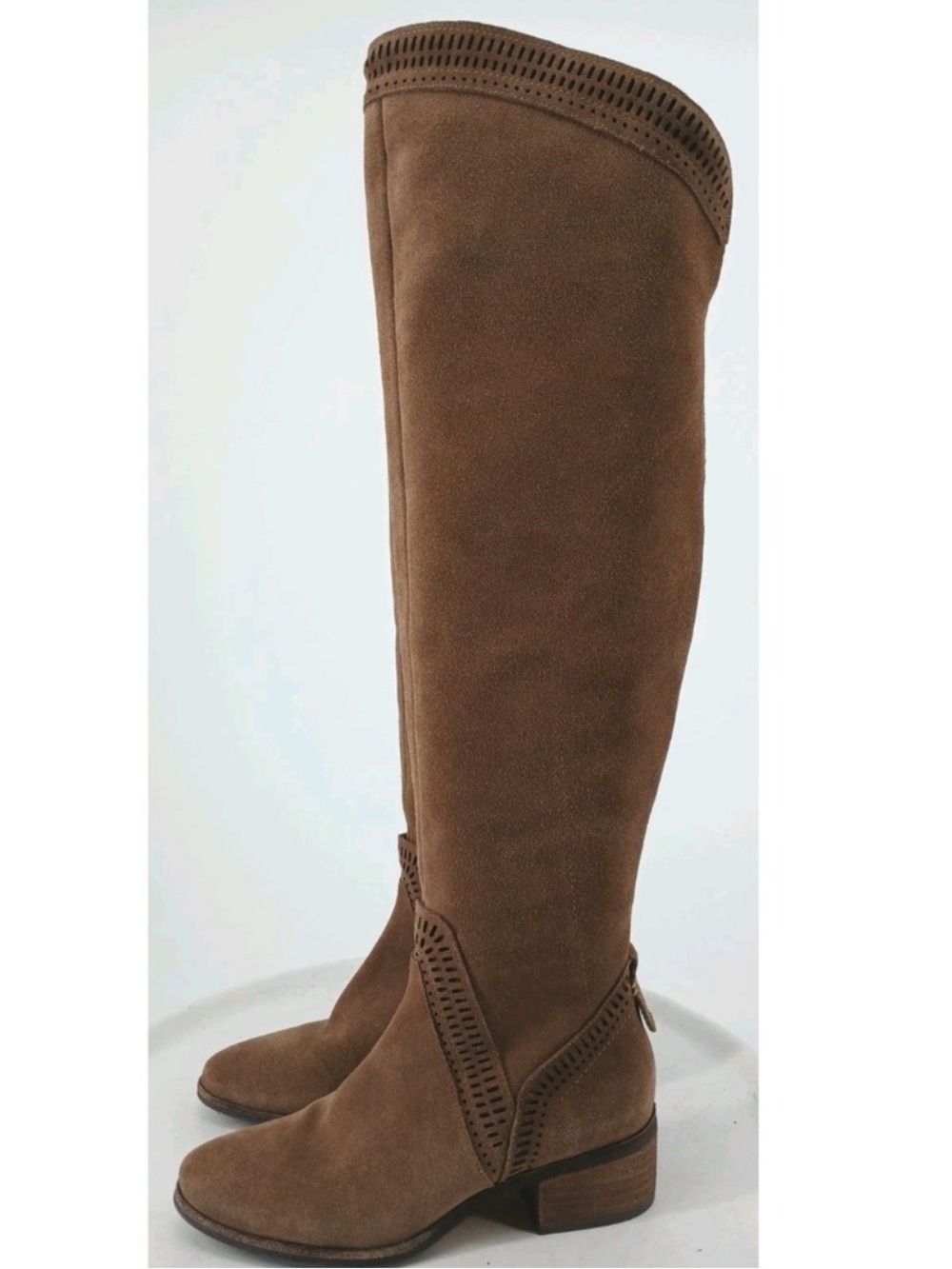 Vince Camuto Tall Suede Over-the-Knee Boots in Brown